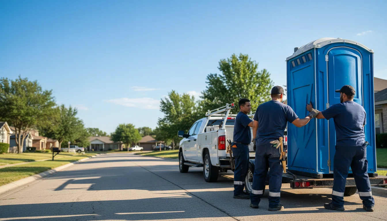 Portable Toilet Rental in Shiro, TX near me
